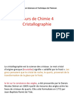 Cours Cristallographie - EPST