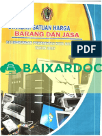 SK Standar Satuan Harga Barang Jasa Kota Gorontalo Tahun 2017 PDF