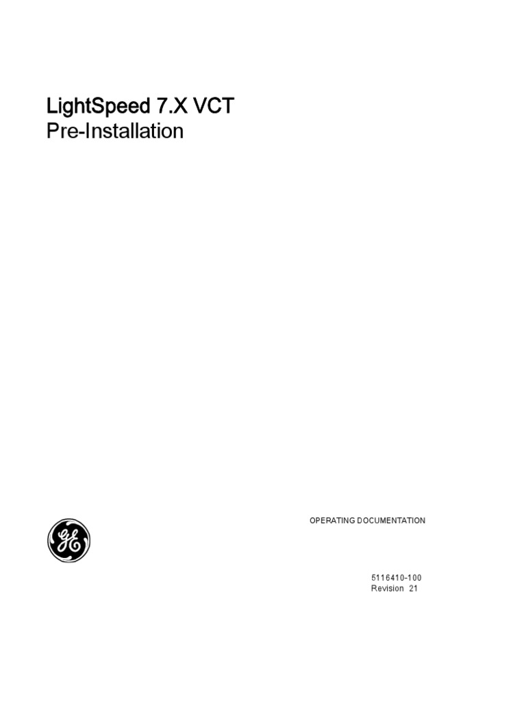 LightSpeed 7.X PreInstallation Manual PIM 5116410100 21 PDF PDF