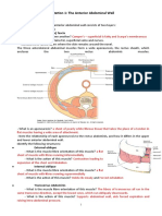 Musculature and Fascia: Station 1: The Anterior Abdominal Wall