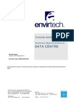 20003-SPE-300 0 - Envirtech Tsunami Warning System - Data Centre Specifications