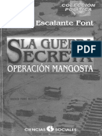 La Guerra Secreta (Operacion Mangosta) - Fabian Escalante Font