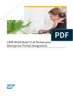 CRM WebClient UI %26 Netweaver Enterprise Portal Integration 1