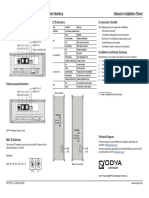 Anybus X-Gateway - Controlnet™ Adapter Interface Network Installation Sheet