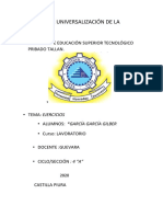 Ejercicios de Laboratorio PDF