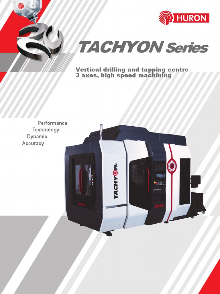 Tachyon Series - English - 2019 09 | PDF | Machining | Drilling