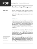 Security and Project Management: Robert J. Ellison