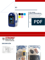 Oximetro Strong Medical CMS50D