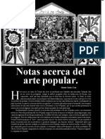 Notas Acerca Del Arte Popular PDF