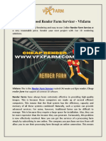 Render Farm Servicer