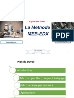 Présentation MEB EDX 