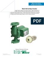 Model 008 Cartridge Circulator: Water Circulation Pumps & Circulators