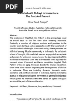 Download 3 Madhhab Ahl Al-Bayt in Nusantara The Past and Present by Amin Ahmad SN49151665 doc pdf