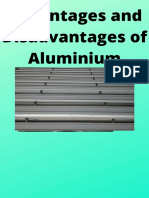 Advantages and Disadvantages of Aluminium