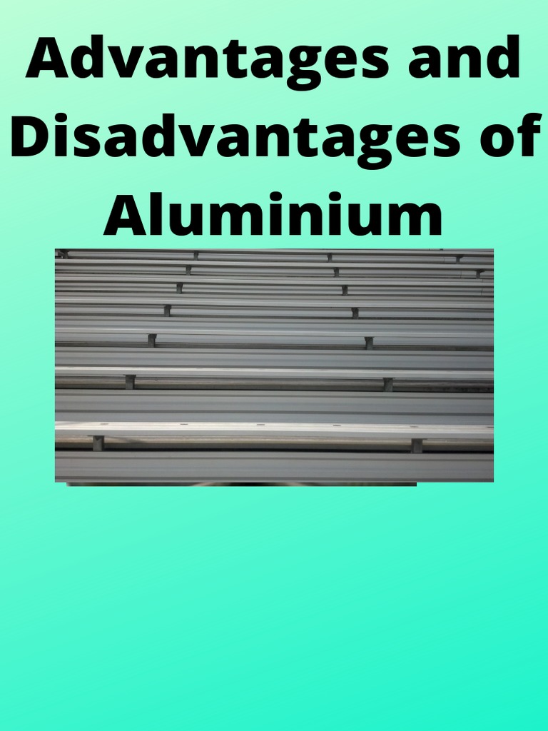 Advantages and Disadvantages of Aluminium PDF