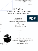 Skylab 1/4 Technical Air-To-Ground Voice Transcription Vol 2 of 7