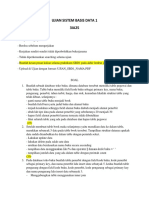Ujian Sistem Basis Data 1 PDF