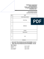 Laporan Manajemen November Dan Desember 2020