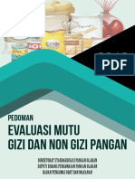 Pedoman Evaluasi Mutu Gizi Dan Non Gizi Pangan