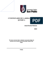 Solucionario de Cuestionario de Laboratorio 2