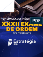 Caderno Sem Comentarios - Xxxii Exame de Ordem