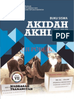 Akidah Akhlak KLS 7 MTS 2019