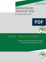 Clase 1. Situación de La Investigación en El Perú