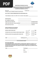 Borang Menggunakan Kenderaan Sendiri | PDF