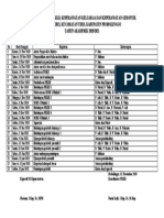 Jadwal Kegiatan PKKD 2020