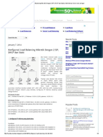 Konfigurasi Load Balancing Mikrotik Dengan 2 ISP, DHCP Dan Static - Administrasi Server Dan Jaringan