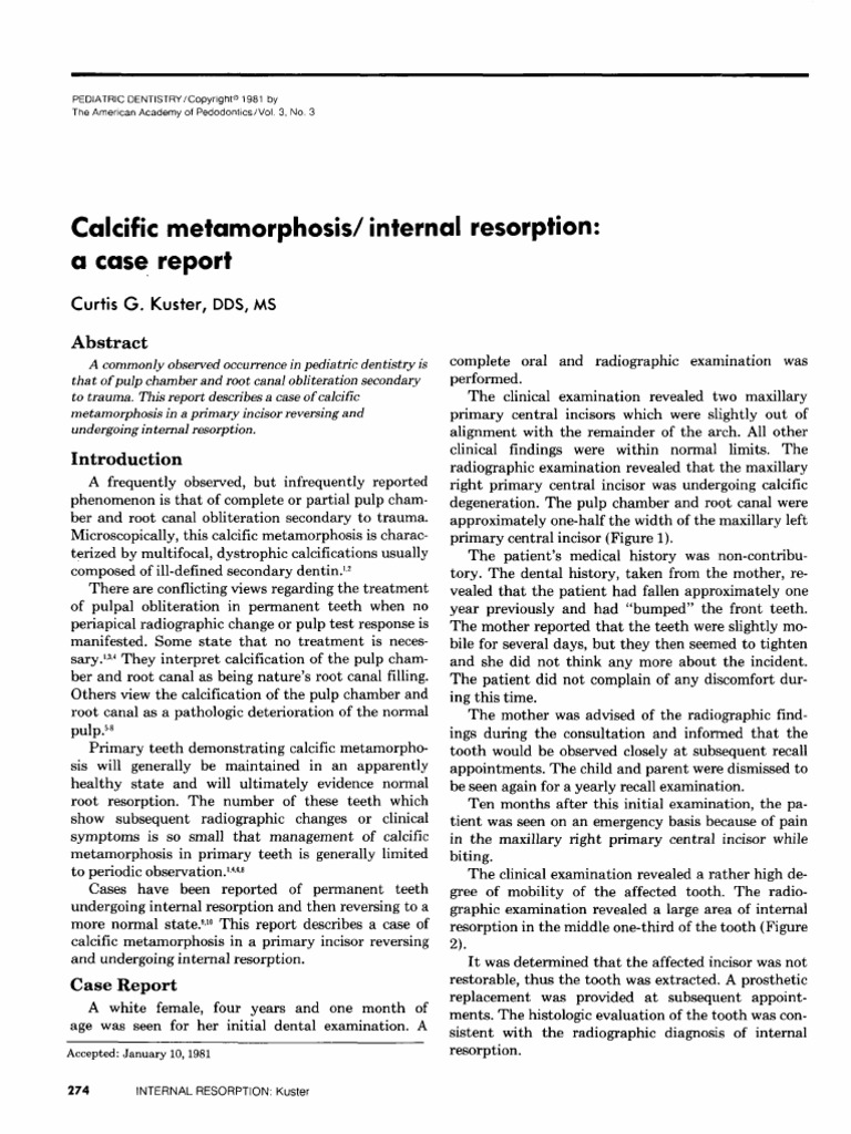 case report Tooth Dentistry