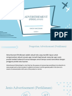 Advertisement - PPT Vingky