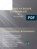 Kemampuan Dasar Komunikasi