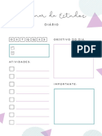 8 - Planner de Estudos PDF