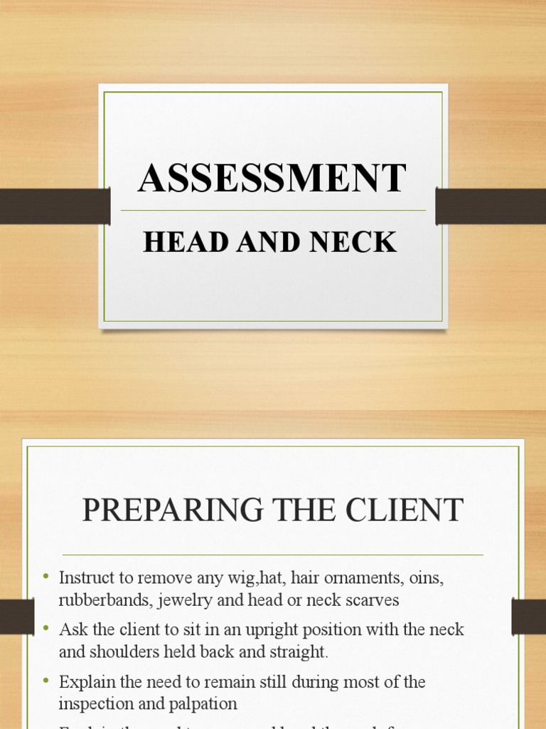 Assessment: Head and Neck | PDF | Thyroid | Headache