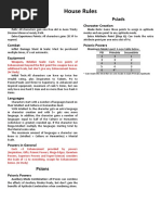 Scopa Rules | PDF | Card Games | Trick Taking Card Games