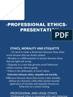 Professional Ethics