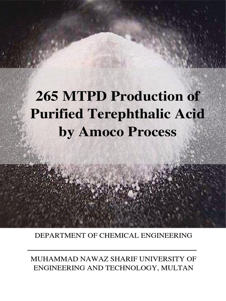 Terephthalic Acid Production via Amoco Process | PDF | Chemical Reactor ...