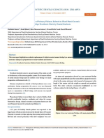 Management of Primary Failures Related To Fixed Metal Ceramic Bridge Prosthesis Made by Dental Students