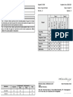 Analytical Report: Extra-Curricular Activities Name: Alyina Ahmed Class: Grade 10 Section: 3 Roll No.: 3