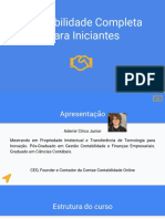 Contabilidade Completa para Iniciantes