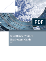 Siveillance VMS Hardening Guide 2019