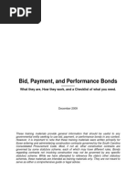 Bid, Payment, and Performance Bonds 091125