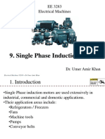 Single Phase Induction Motor: EE 3283 Electrical Machines