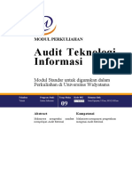 Modul 9 Audit Teknologi Informasi