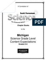 Science Grade Level Content Expectations: Michigan