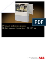 Product Selection Guide: Kabeldon Cable Cabinet, 12-36 KV