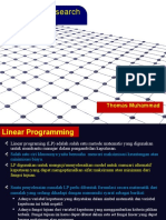 Program Linear - Metode Grafik