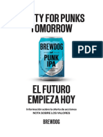 BrewDog EFP Tomorrow Spain