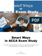 Smart Ways ACCA Exam Study